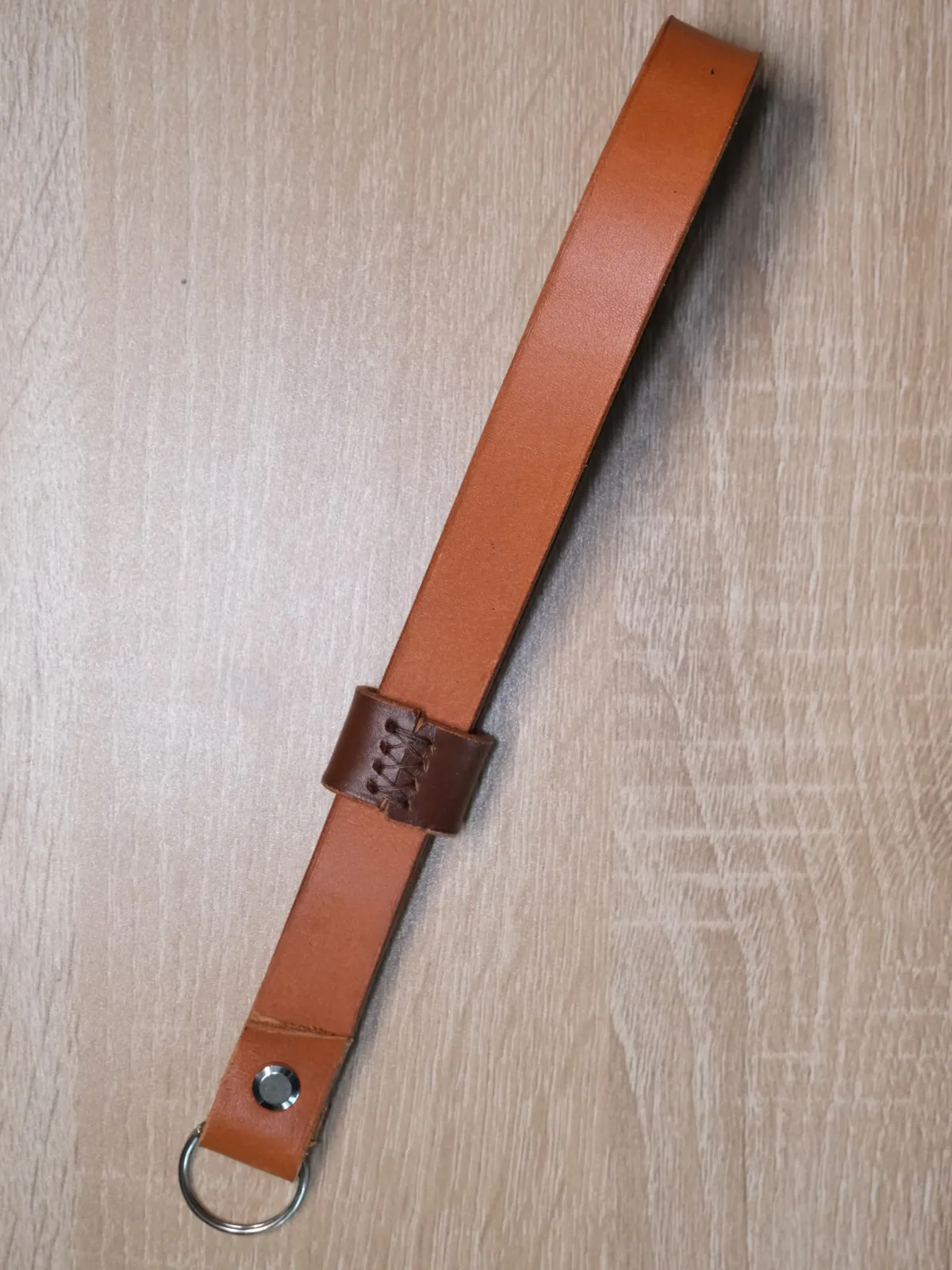 Brown Veg Tan Wrist Strap