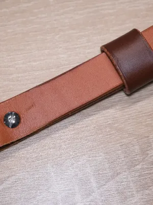 Brown Veg Tan Wrist Strap